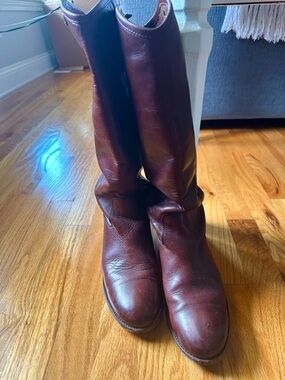 Frye Melissa Leather Riding Boots Size 7